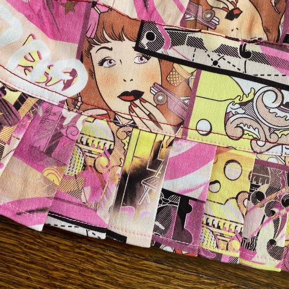 Baby Mara Pop Art Comic Skirt - Picture 7 of 11